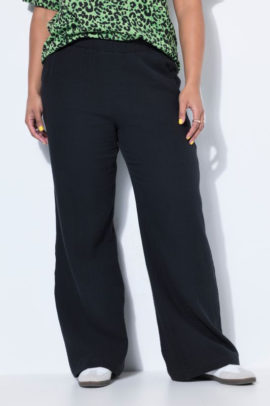 Панталон Palazzo с широки крачоли