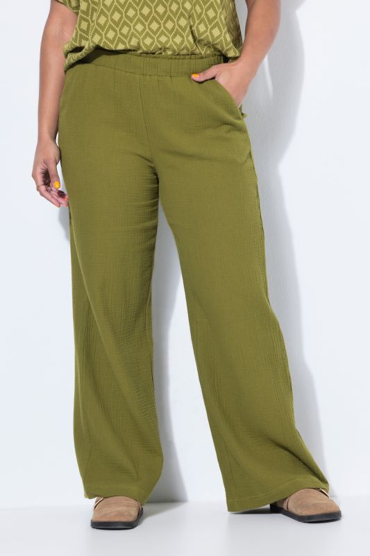 Панталон Palazzo с широки крачоли