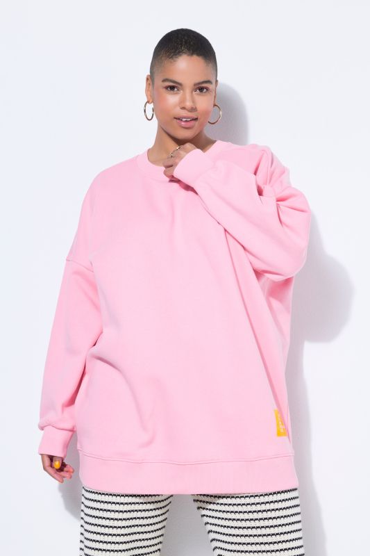 Statement Patch Long Sleeve Sweatshirt