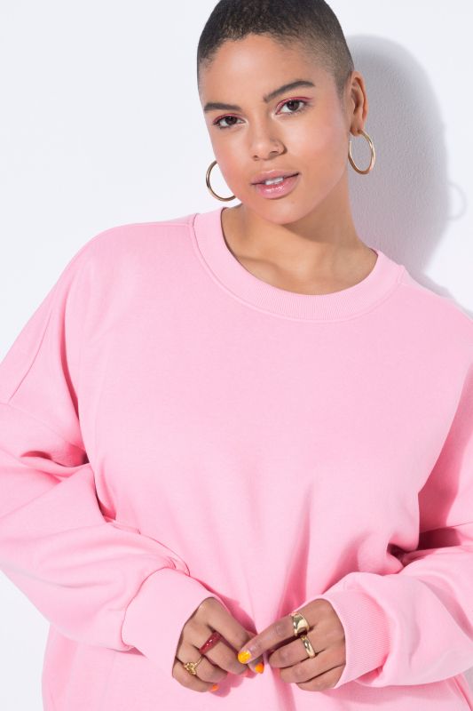 Statement Patch Long Sleeve Sweatshirt