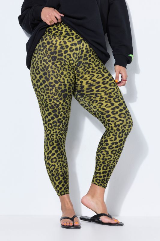 Клин с леопардов принт