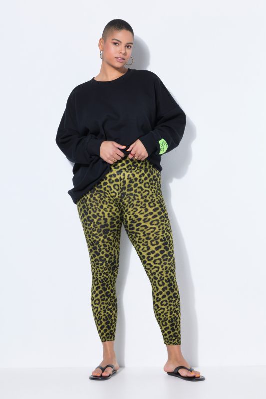 Клин с леопардов принт