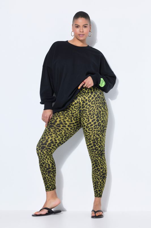 Клин с леопардов принт