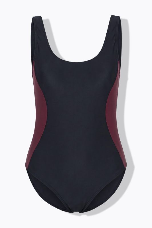 Illusion Panel One Piece Swimsuit