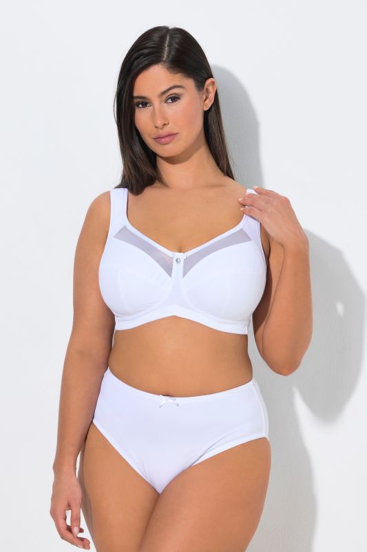 Illusion Mesh Support Bra