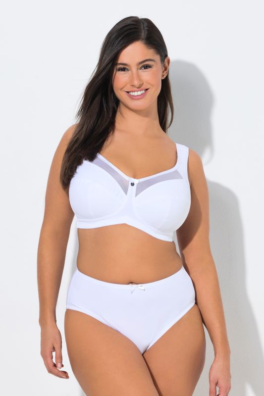 Illusion Mesh Support Bra