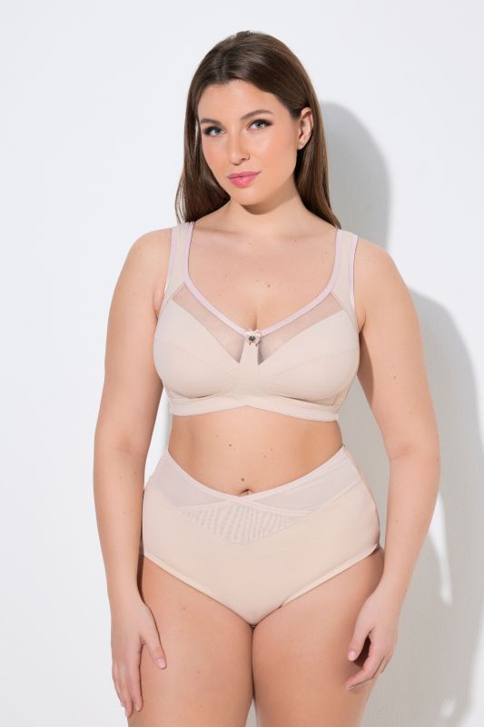 Illusion Mesh Support Bra