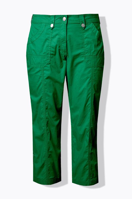 Roll-Tab Hem Stretch Cargo Pants