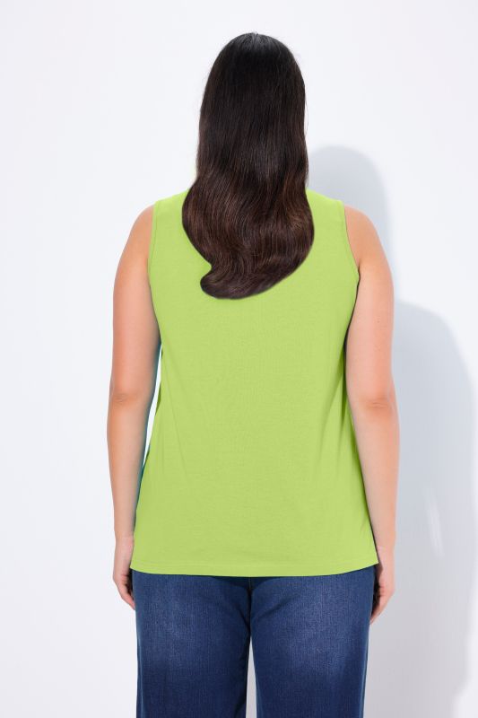V-Neck Classic Fit Cotton Tank