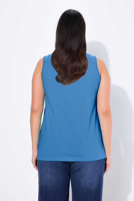 V-Neck Classic Fit Cotton Tank