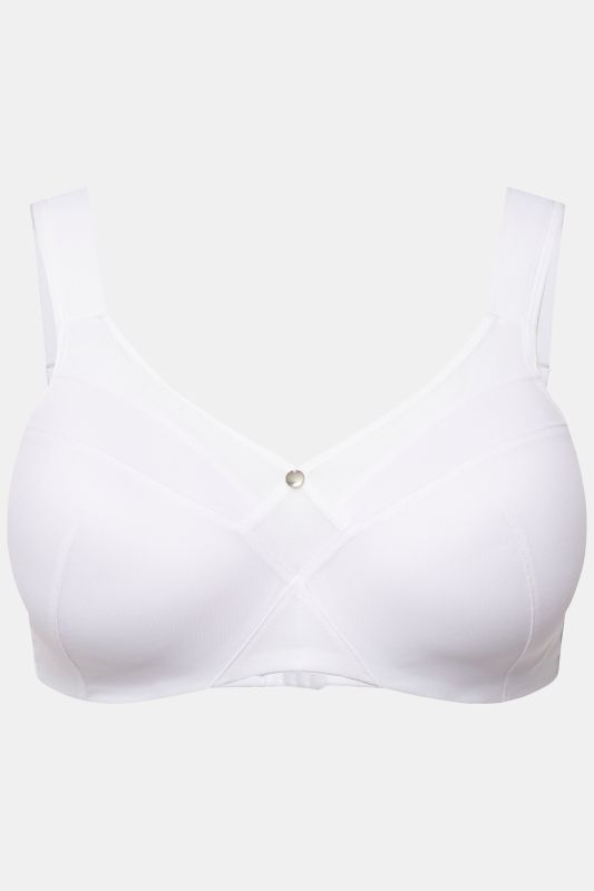 Underwire bra, soft cup, mesh insert, cup C - E
