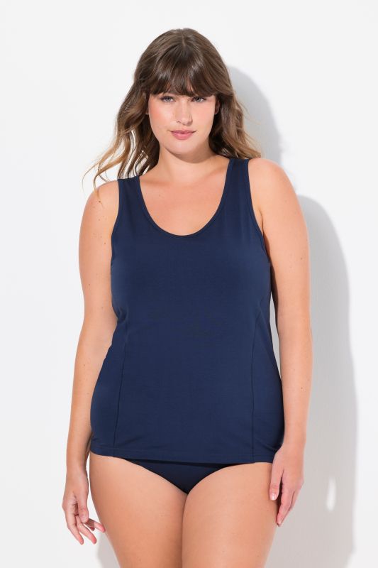Body Shaping Stretch Cotton Tank