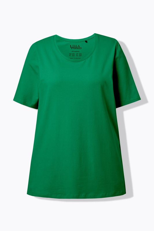 Тениска с кръгло деколте