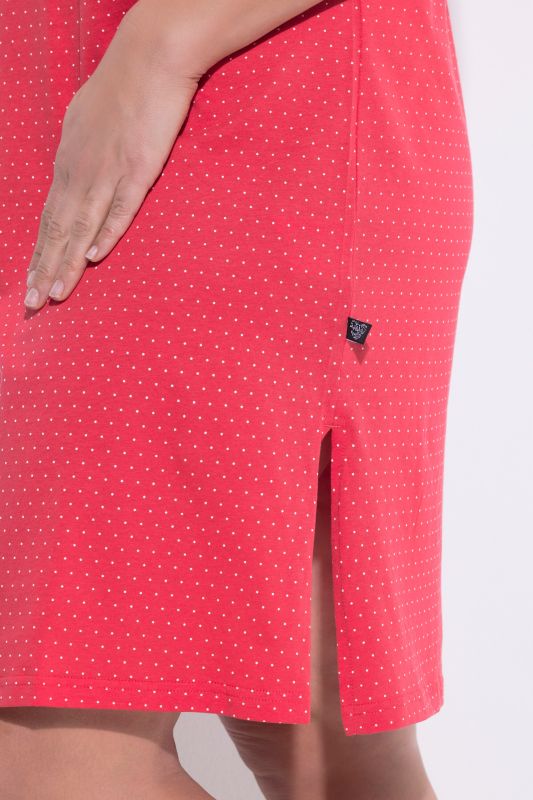 Нощници комплект от 2 броя с принт на точки и едноцветна