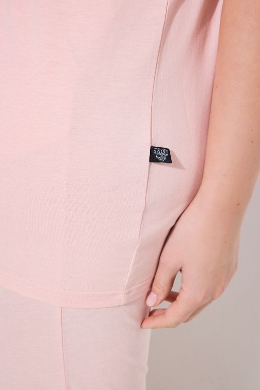 Lace Trim Pajama Set