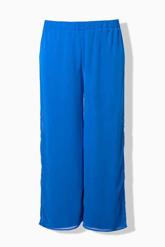 Layered Chiffon Wide Leg Pants