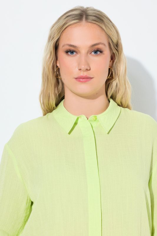 Риза с 3/4 ръкави