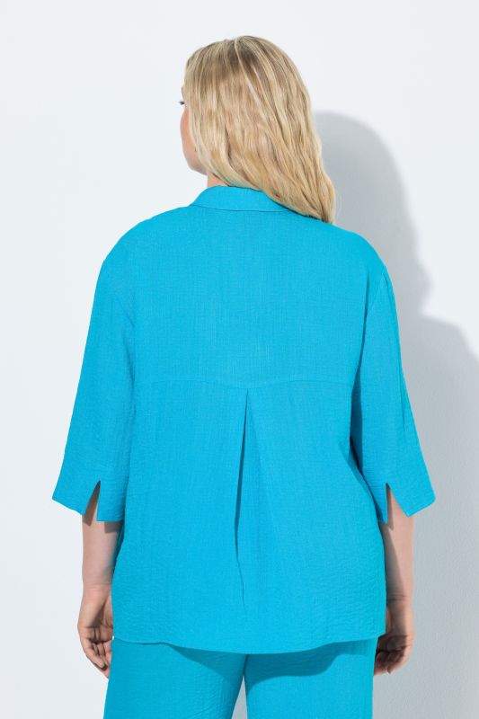 Риза с 3/4 ръкави