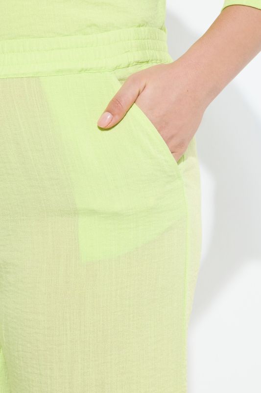 Панталон широк с еластична талия