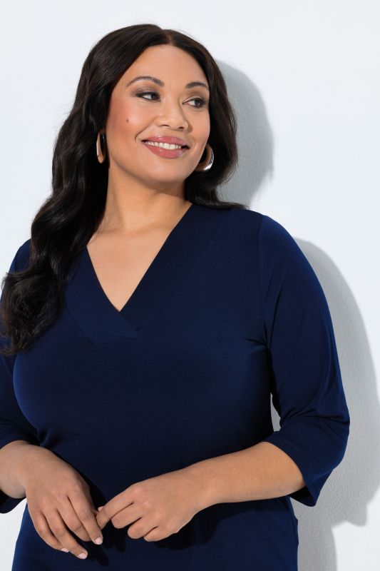 Туника със завъртян принт