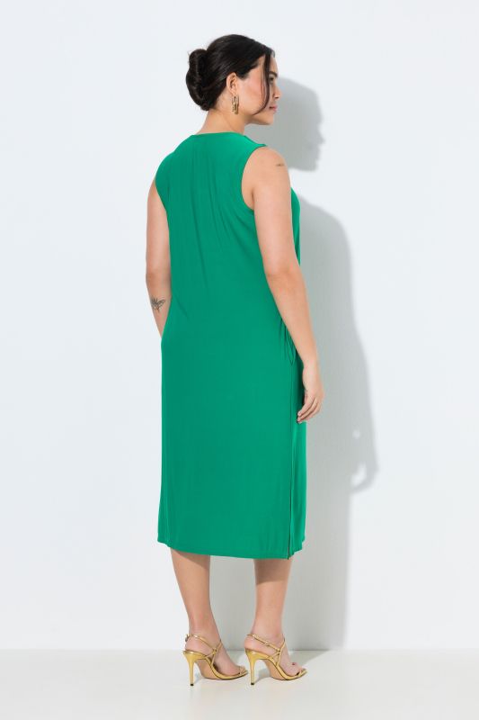 Square Neck Jersey Tank Dress