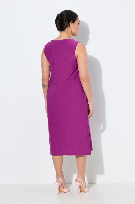 Square Neck Jersey Tank Dress