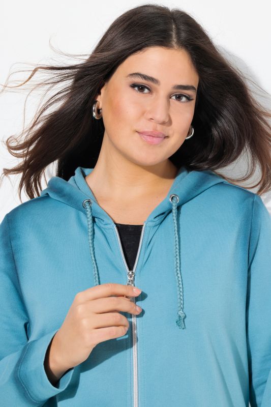 Суитчър с качулка и цип