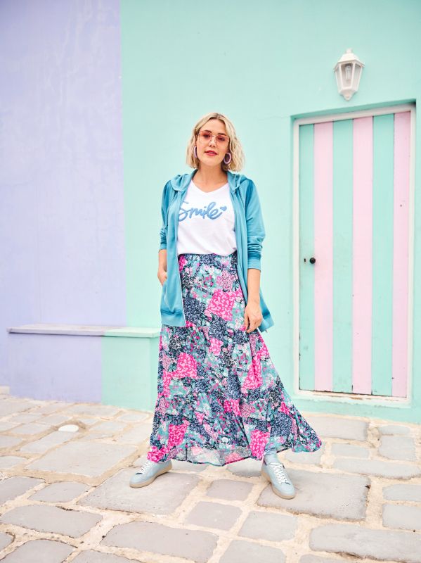 Суитчър с качулка и цип