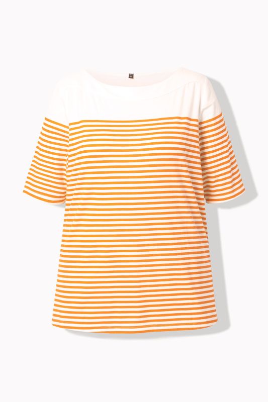 Тениска с деколте тип лодка