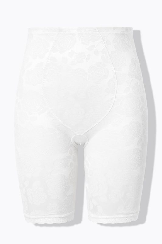 Rose Print Body Shaping Longline Panty Girdle