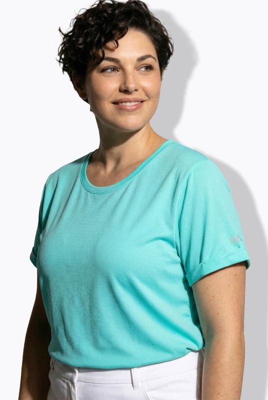 Тениска със защита UPF 50