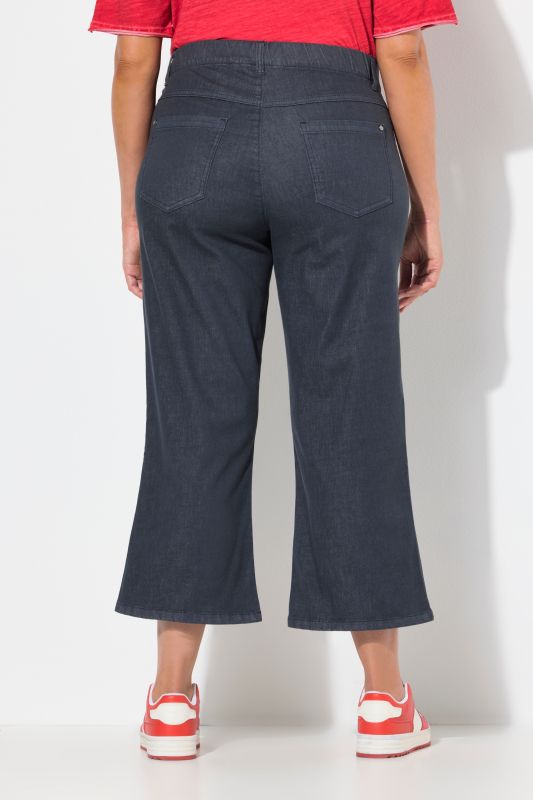 Wide Leg Twill Mary Fit Culottes