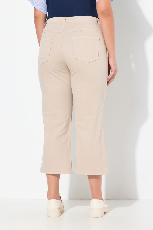 Wide Leg Twill Mary Fit Culottes