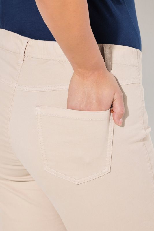 Wide Leg Twill Mary Fit Culottes