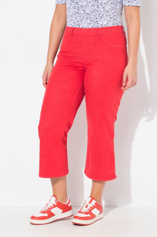 Wide Leg Twill Mary Fit Culottes