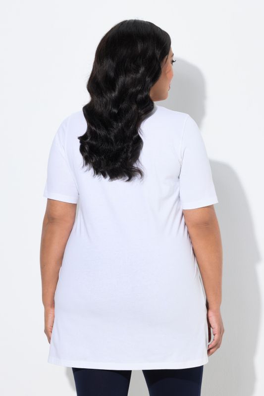 Туника с кръгло деколте