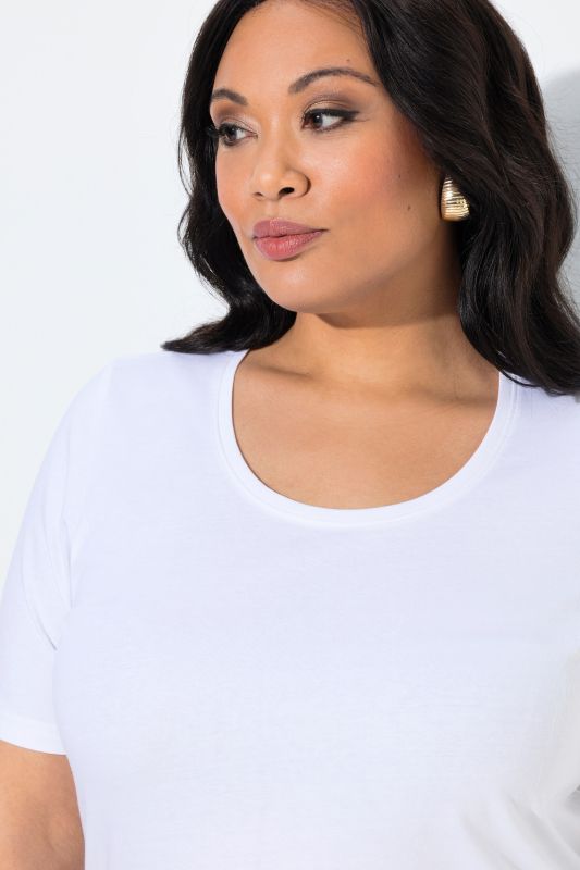 Туника с кръгло деколте