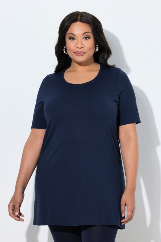 Туника с кръгло деколте