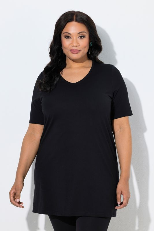 Туника с къси ръкави