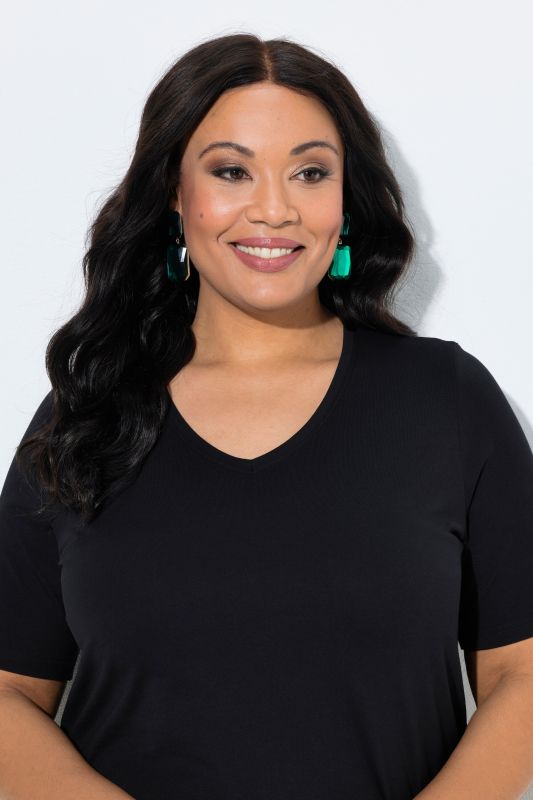 Туника с къси ръкави