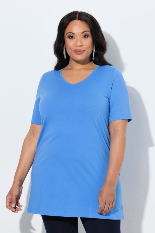 Туника с къси ръкави