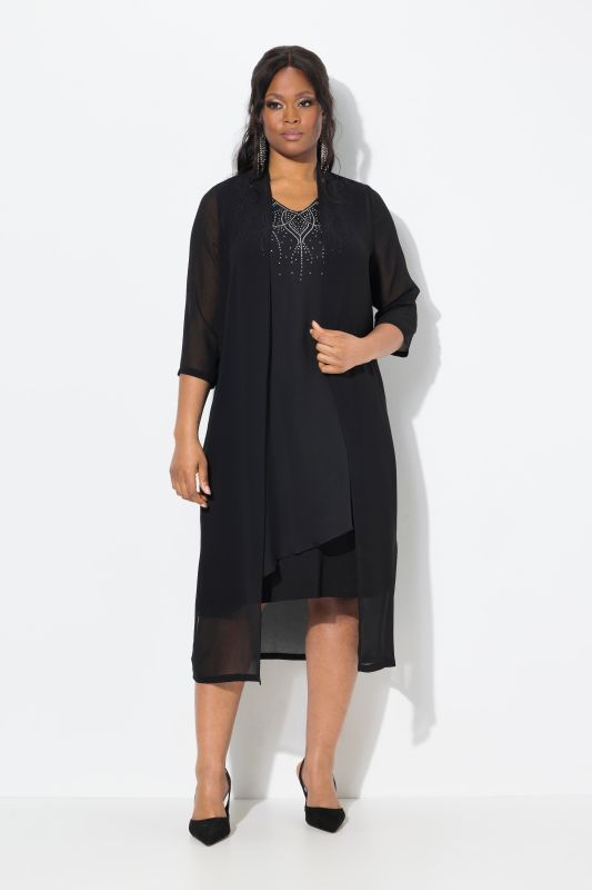 Сако от шифон дълго 