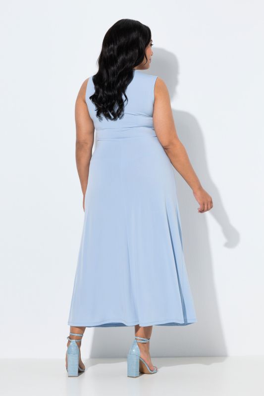 Stretch Jersey Sleeveless Maxi Dress