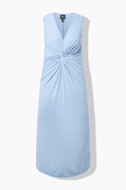Stretch Jersey Sleeveless Maxi Dress