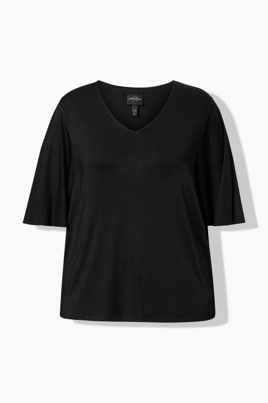 Slinky Batwing Sleeve T-Shirt Blouse