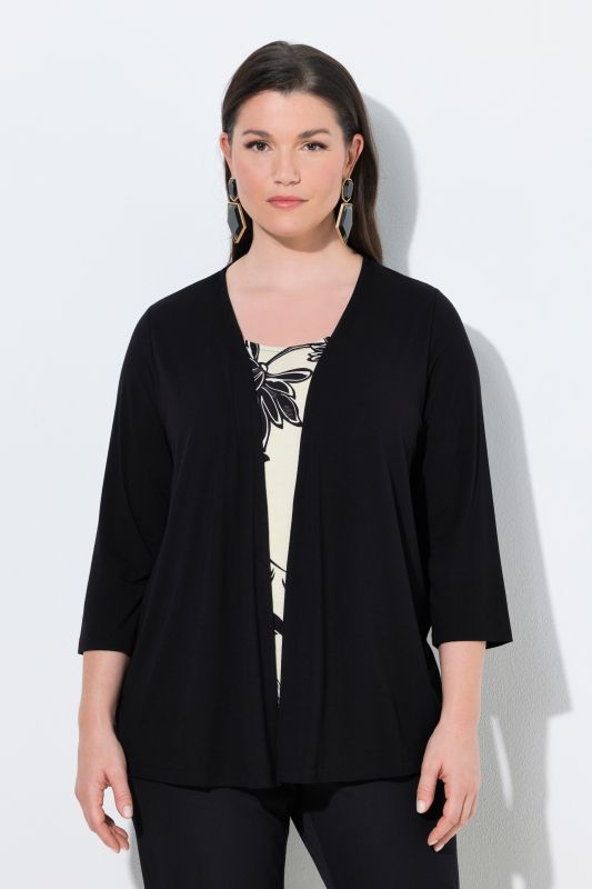 Блуза 2 в 1 с флорален принт