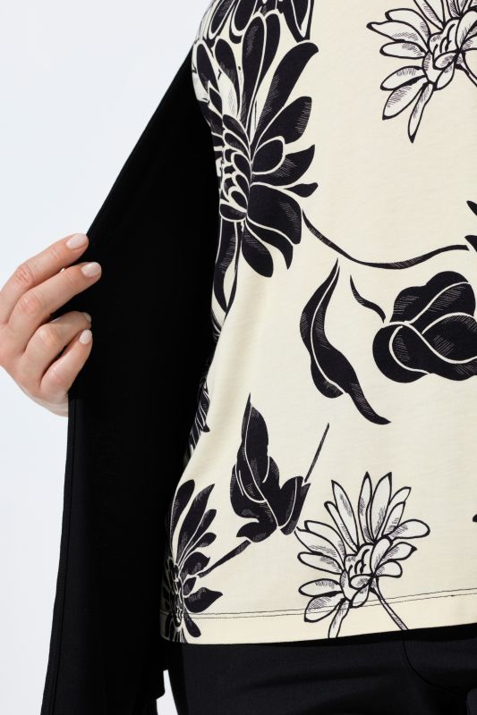 Блуза 2 в 1 с флорален принт