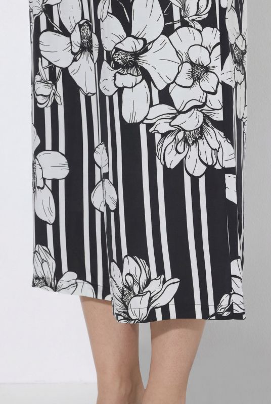 Magnolia Print Palazzo Pants