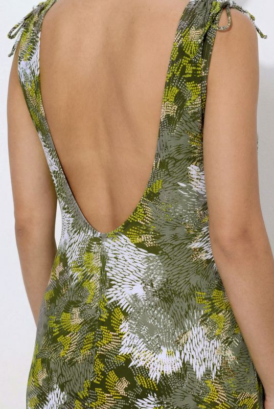 Бански с абстрактен принт