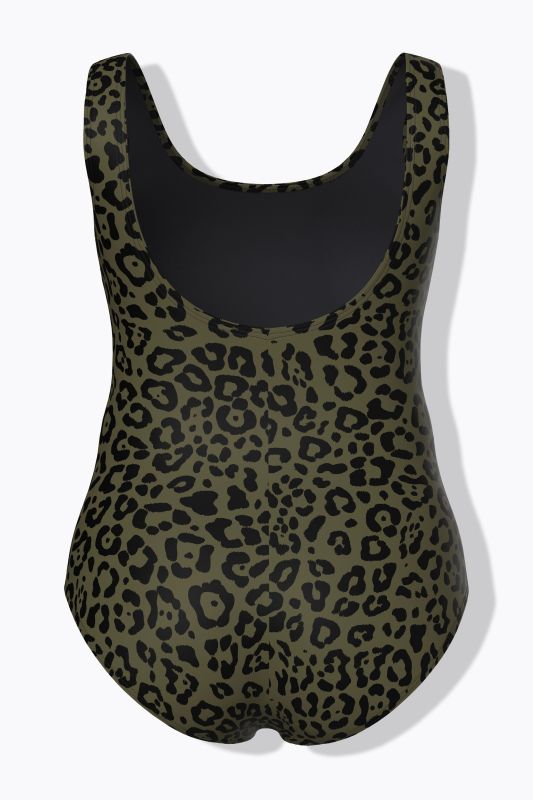 Бански с леопардов принт